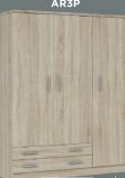 ARMARIO 3P2C 210*150*52 CAMBRIAN