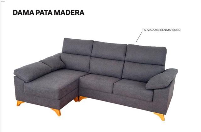 CHAISS DAMA FIJA REVERSIBLE P/MADERA GRIS MARENGO