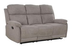 SOFA RELAX 3 PLAZAS MODELO CLARA COLOR GRIS