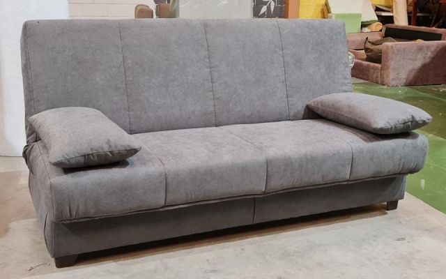 SOFÁ CAMA RELAJÓN NIDO MARRÓN 135*190 ARCON MADERA