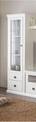 VITRINA 1P2C MALTA BL 195*57*45
